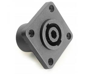 Stagg Male Panelmount Speaker Socket Black