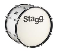 Stagg MABD-2612 26 x 12-Inch Marching Bass Drum - White