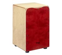 Stagg Medium Sized Red Cajon w/ Bag