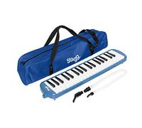 Stagg MELOSTA37 BK Black Plastic Melodica With 37 Keys And Black Bag