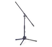 Stagg Music Microphone Stand MIS-0804BK - Low-Profile Boom, 2-Section, Folding Legs, 50-82 cm - NEW