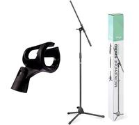Stagg MIS-0822BK Microphone Boom Stand with Folding Legs