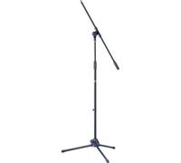 Stagg MIS-1022BK Microphone Boom Stand with Folding Legs - Black