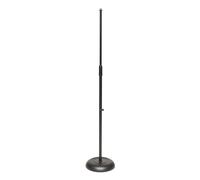 Stagg MIS-1120BK Round Base Adjustable Microphone Stand Black Stage Studio