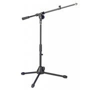 Stagg MIS-2004BK Low Profile Telescopic Boom Microphone Stand