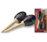 Stagg MRW-19 Wooden 19cm Maracas, Black