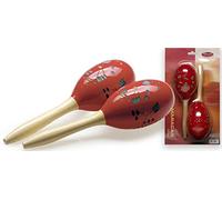 Stagg MRW-29 Wooden 28cm Maracas, Red