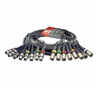 Stagg SML5/8XF8XM E 5m/15ft Multicore Cables