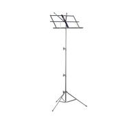 Stagg MUS-A25 BK Collapsible 3 Section Music Stand - Black