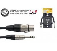 Stagg N-Series Female XLR - Stereo 1/4 Jack Cable - 1 Metre