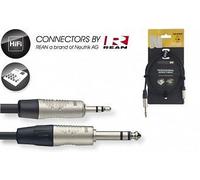 Stagg N-Series Stereo Mini Jack - Stereo 1/4 Jack Cable - 1 Metre
