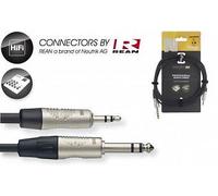 Stagg N-Series Stereo Mini Jack - Stereo 1/4 Jack Cable - 2 Metre