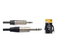 Stagg NAC3MPSPSR 3m/10ft Stereo Minjack to Balanced 1/4 inch Jack Cable (NEW)