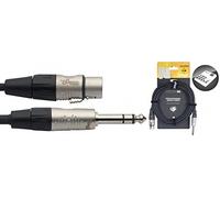 Stagg NAC3PSXFR 3m N Series XLR to 1/4 inch Jack Cable