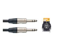 6M StaggStereo Audio cable 6.3mm Jack to 6.3mm Jack