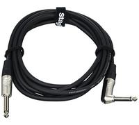 Stagg NGC3PLR 3m N Series Angled Instrument 1/4 inch Cable