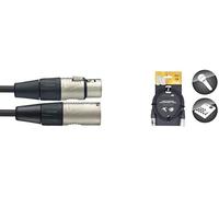 Stagg NMC1R 1m N-Series XLR Male to XLR Female Microphone Cable