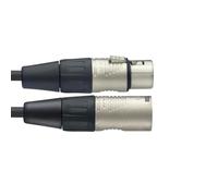 Stagg N-Series 3m Professional Microphone Cable Black