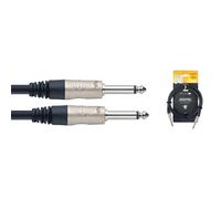 Stagg NSP1,5PP15R 1.5m/5ft 1.5mm Jack to Jack Speaker Cable (NEW)