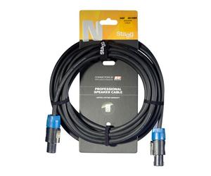 Stagg - 'NSP3SS15BR' N-Series 3M Speakon Cable, RoHS Compliant, Genuine REAN Con