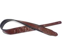 Stagg 22459 82-141 cm Adjustable Padded Leather Style Guitar Strap - Brown