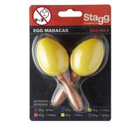 Stagg Plastic Egg Maracas Yellow