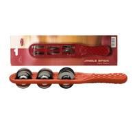 Stagg Plastic Jingle Stick 6 Pairs Red