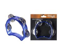 Stagg Plastic Mini Tambourine Blue