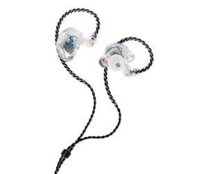 Stagg Professional Quad Driver In Ear Monitors, High Resolution, Sound Isolating, Transparent