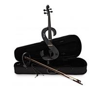 Stagg S-Shaped Electric Viola Outfit Black