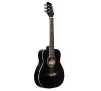 Stagg 1/2 Size Dreadnought Acoustic Guitar - Black