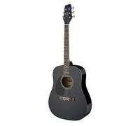 Stagg SA20D 3/4 Sized Ac. Guitar - Black - LH