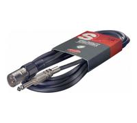 Stagg SAC10PXM DL PRA10 Male XLR - Male Mono Jack Cable, 10-metres