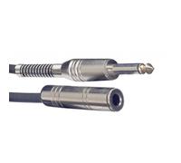 Stagg SAC6PJ DL 6m Mono Jack to Female Jack Extension Cable Headphone Guitar