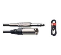 Stagg SAC6PSXM 6m/20ft Balanced Jack to Male XLR Cable (NEW)