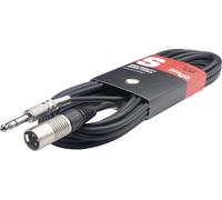 Stagg 6m XLR (m) cable - Stereo Jack (m)