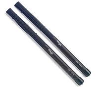 Stagg Black Nylon Brushes with Rubber Handles