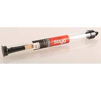 Stagg SBRU20-WM Telescopic Wire Brush with Wooden Handle