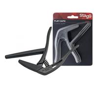 Stagg SCPX-FL BK Flat Trigger Capo - Black