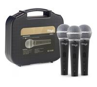 Stagg SDM50-3 Set of 3 Professional Dynamic Microphones