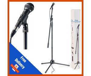 Stagg SDM50 Dynamic Microphone Set with Stand, 6m XLR Cable, Bag & Clip