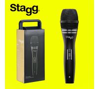 Stagg SDM90 Professional Cardioid Dynamic Microphone, 3-Pin XLR Connection, Vocal and Instrumental Microphone