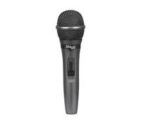 Stagg SDMP15 Cardioid dynamic microphone for live performances 3-Pin XLR Connection, Vocal and Instrumental Microphone.