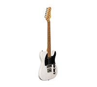 Stagg SET-PLUS WHB Vintage"T" Series Electric Guitar, See Thru White