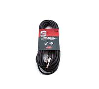 Stagg SGC10PL DL Pro-Series 10m Angled Jack Instrument Cable - Black