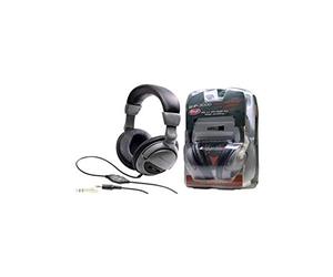 Stagg SHP-3000H Closed-Back Stereo Studio Headphones, Monitoring, Recording and Mixing, Wired 3.5mm Stereo Mini Jack with 6.5mm Adaptor, Compact, Lightweight