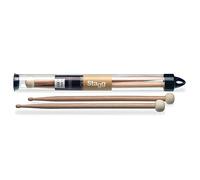 STAGG SHV5A-TIM F30 Pair of Hickory Combo-Tip Drumsticks with Wooden and Round Felt Head