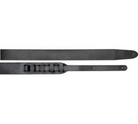Stagg SL 12-5 BLK/L 5 cm Wide Long Leather Guitar Strap - Black