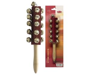Stagg Sleigh Bell Stick 21 Bells