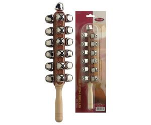 Stagg Sleigh Bell Stick 25 Bells
